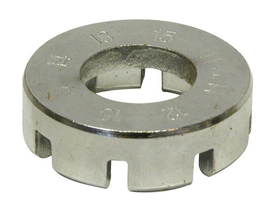 spakenspanner 10 - 15G staal zilver
