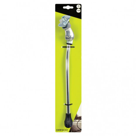 standaard enkel 16 - 28 inch metaal chroom/zwart