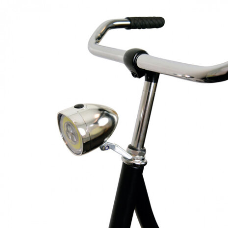 voorlicht Classic COB led batterijen chroom