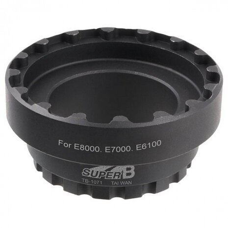 lockringsleutel Shimano 16-tands staal zwart