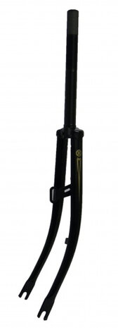 voorvork 26 inch RVS zwart