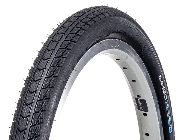 Buitenband Ortem Toro 1mm 20 x 1.75 (47-406) antilek zwart