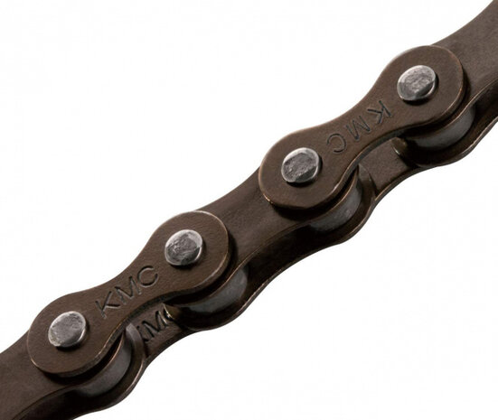ketting Z1 breed 1/2 x 1/8 inch 112S single speed bruin