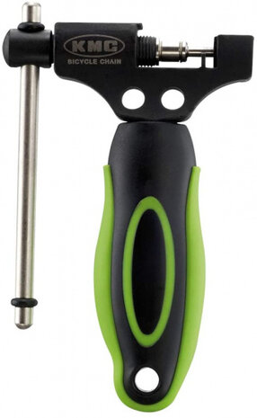 kettingpons 226 gram 1 - 12 speed RVS zwart/lime 2-delig