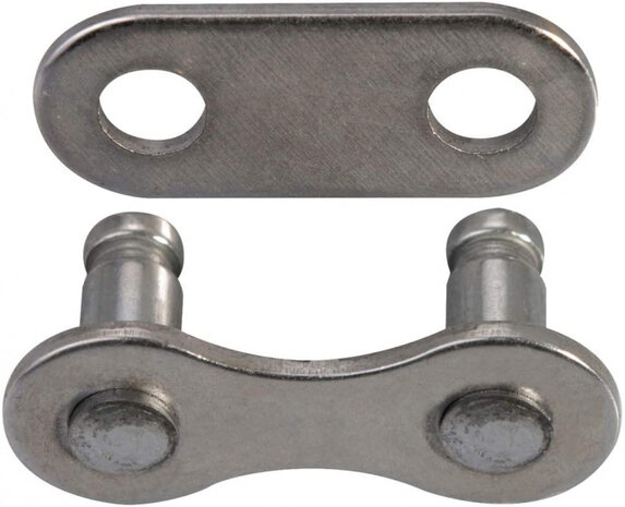 ketting Z1 breed 1/2 x 1/8 inch 128S single speed zilver