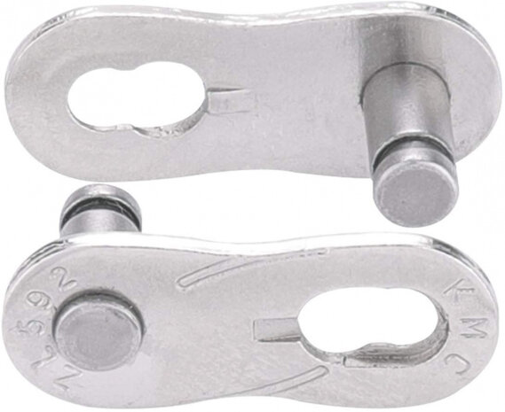 verbindingsschakel Z1ehx Nr smal 1/2 x 3/32 zilver 2 stuks