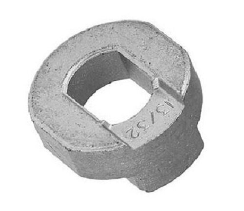 borgschijven HMW534 13/32&quot; (6 mm) metaal 10 stuks