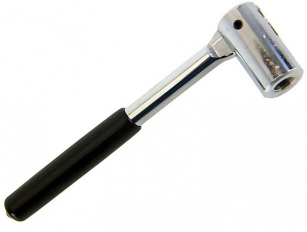 zadelpen snelspanner luxe M8 RVS zilver/zwart
