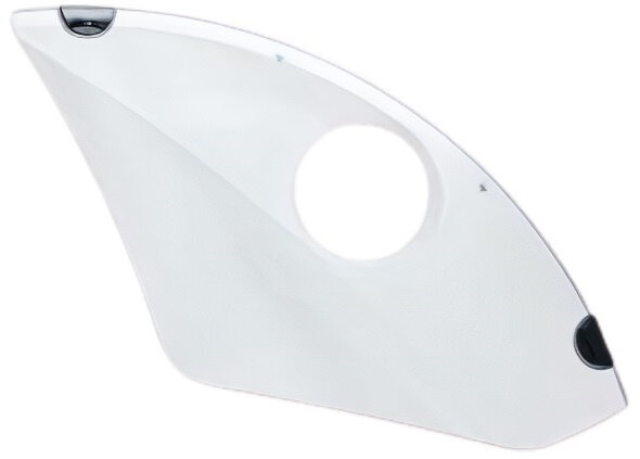 jasbeschermer Lucra met slotgat 28 inch transparant
