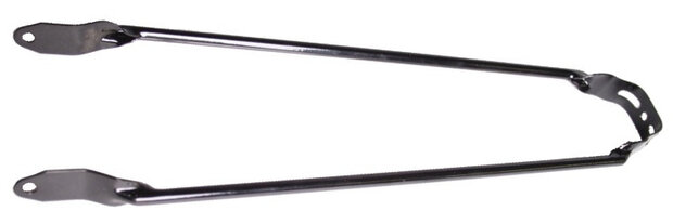 spatbordstang 28 x 1,5 inch 6 mm staal matzwart