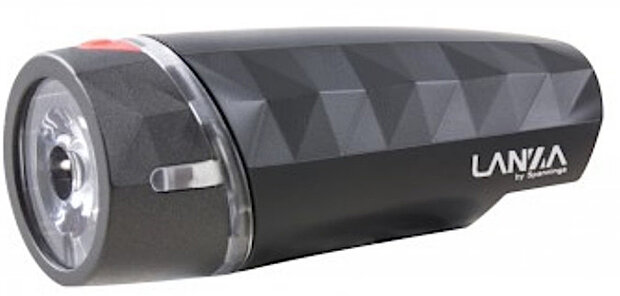 koplamp Lanza XB led 20 Lumen batterij zwart