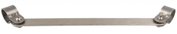 displaystandaard-conector Easystand staal zilver
