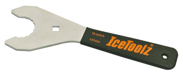 trapassleutel 11C3 BBR60 16T 41 mm staal zwart/zilver