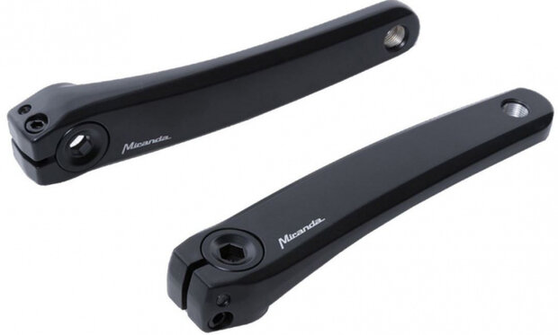 crankset Delta S Shimano Steps 155 mm/18,4 mm zwart