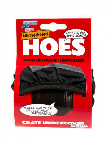 krathoes Undercover 40 x 30 cm polyester matzwart