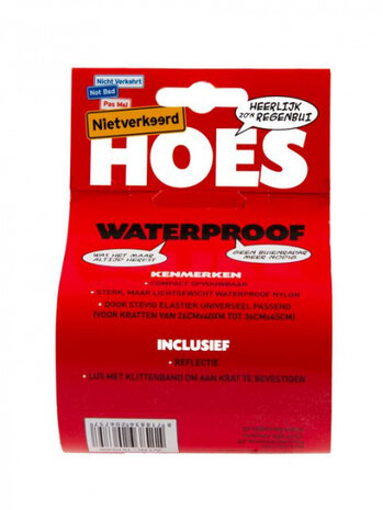 krathoes Undercover 40 x 30 cm polyester matzwart