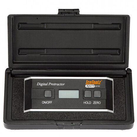 hoekmeter E371 Xpert digitaal 15 cm alu zwart 3-delig