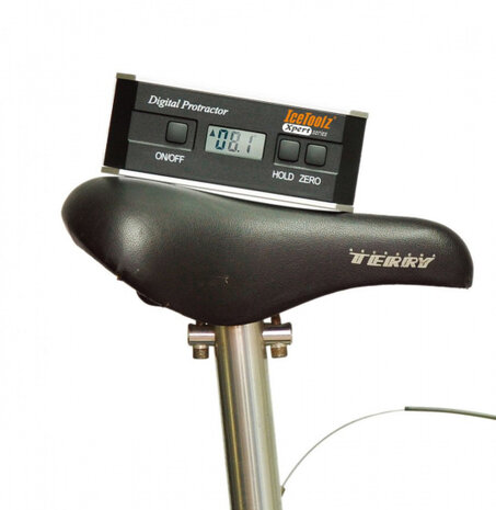 hoekmeter E371 Xpert digitaal 15 cm alu zwart 3-delig