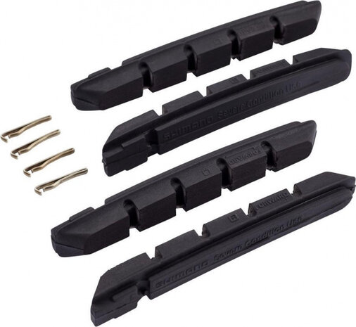 remblokrubbers M70R2 velgrem rubber zwart 4 stuks