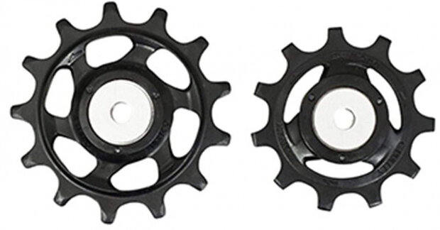 derailleurwielset GRX RD-RX810 staal 11S zwart 2 stuks
