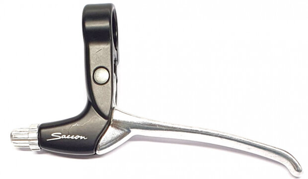 remgreep rollerbrake links 4-vinger alu zilver/zwart