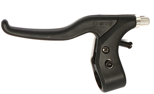 remgreep rollerbrake links 4-vinger zwart