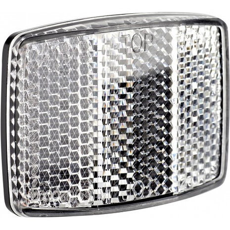 voorreflector RR-180-BT 6 x 3 cm wit/zwart