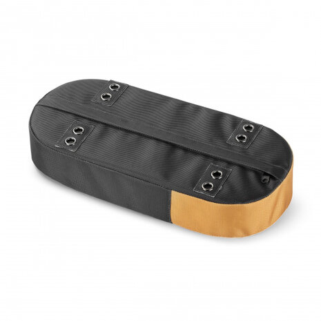 bagagedragerkussen 37 cm polyetheen grijs