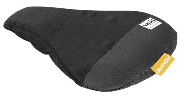 zadeldek 27 x 22 cm polyetheen zwart universeel