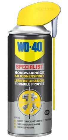 siliconenspray Specialist 250 ml geel/zwart
