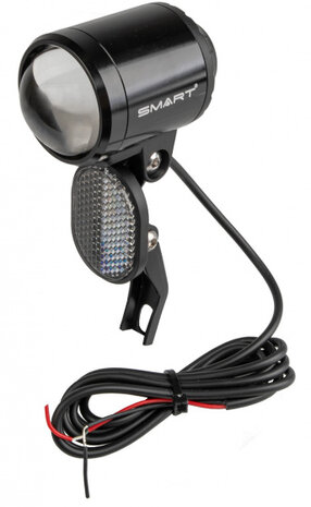 voorlicht Elite e-bike led 100 lux fietsaccu zwart