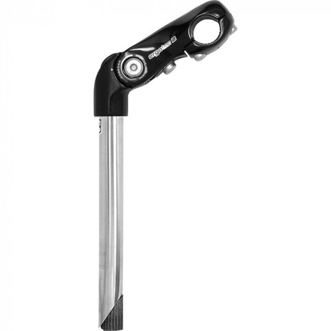 stuurpen Kobra Vario 22.2/25.4-230/90 mm RVS/alu zwart