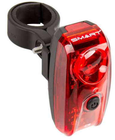 achterlicht Trail led batterij rood/zwart