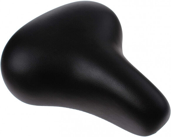 zadel SR 6261 unisex foam 25 cm zwart