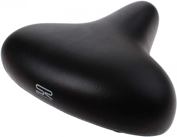zadel SR 6261 unisex foam 25 cm zwart