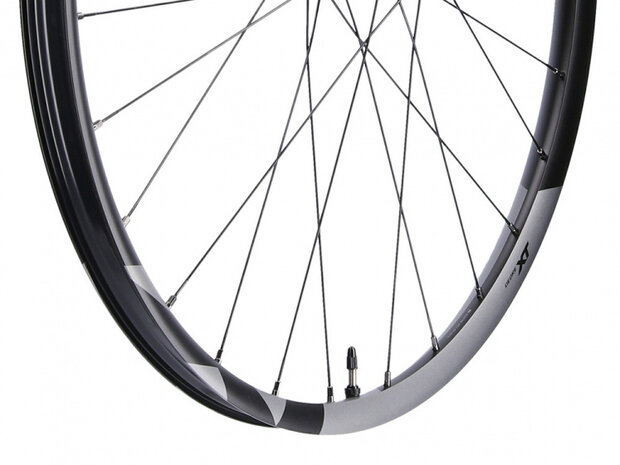 achterwiel Deore XT M8120 29 inch E-Thru boost zwart