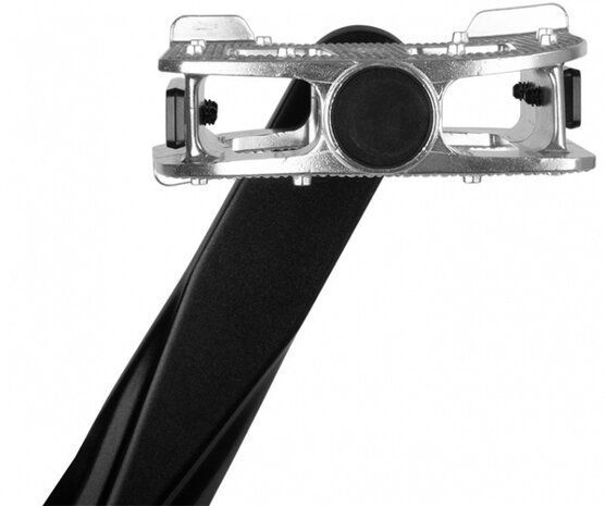 pedalen EP-Cargo 9/16 staal 10,5 x 10 cm zilver
