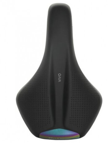 zadel Vivo Reflective 25 cm schuim zwart