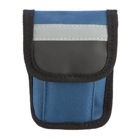 fietsreparatieset 11,7 cm polyester/staal blauw