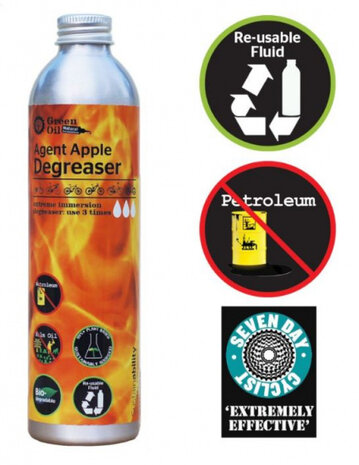 ontvetter Agent Apple 300 ml aluminium oranje