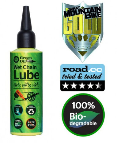 kettingolie 100 ml groen