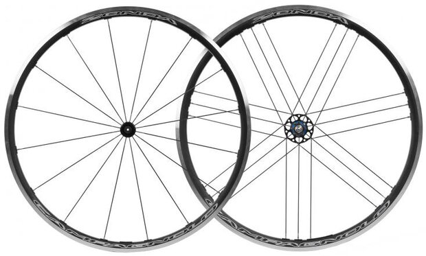 wielset Zonda C17 28 inch 9-11S velgrem alu zwart
