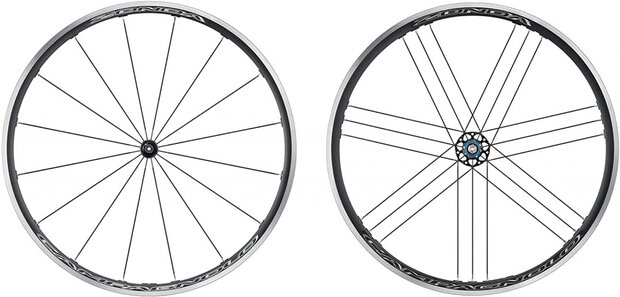 wielset Zonda C17 28 inch 9-11S velgrem alu zwart