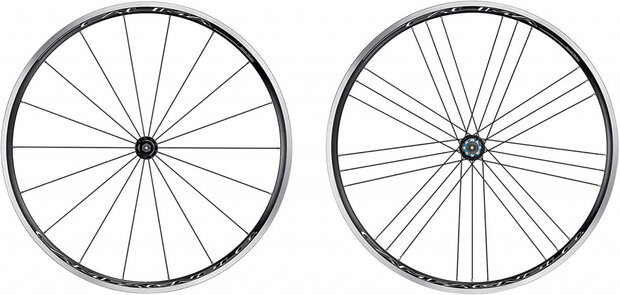 wielset Calima C17 28 inch 9-11S velgrem alu zwart