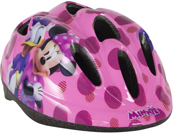 fietshelm Minnie Mouse meisjes roze maat 52-56 cm