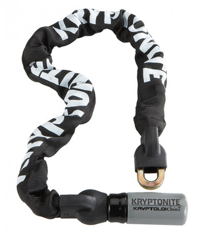 kettingslot Kryptolok 95 cm staal zwart