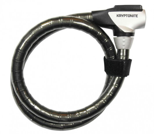 kabelslot KryptoFlex 100 cm staal zwart