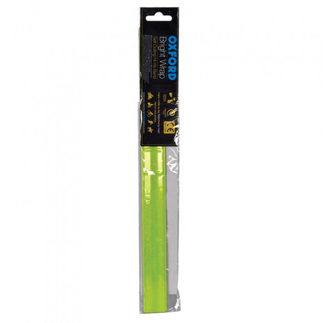 reflectie-armband geel one-size