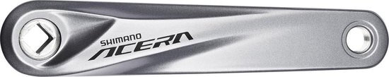 crankstel Acera FC-M3000 22-36T 175 mm zilver/zwart