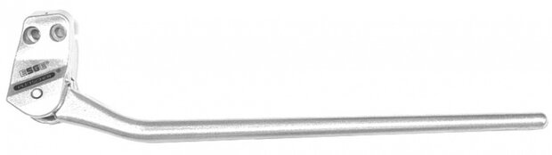 standaard e-bike 28/29 inch 35 cm aluminium zilver